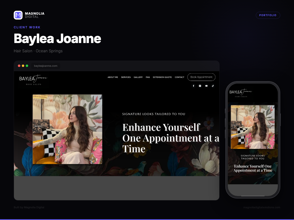 It's Vinyl Y'all website built by Magnolia Digital
